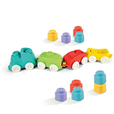 Clementoni Soft Clemmy Yumuşak Blok Duyusal Tren