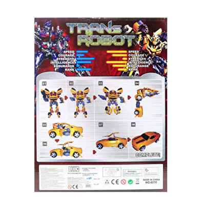 Dev Transformer Müzikli Set Bumblebee