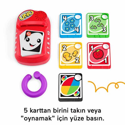 Fisher Price Eğlen ve Öğren Saymayı Renkleri Öğreten Uno HWH16