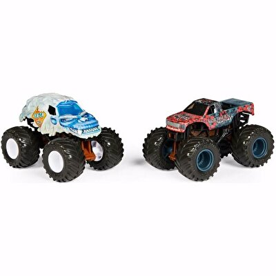 Monster Jam Dirty To Clean 1:64 İkili Araba Seti Northern Nightmare Vs Yeti