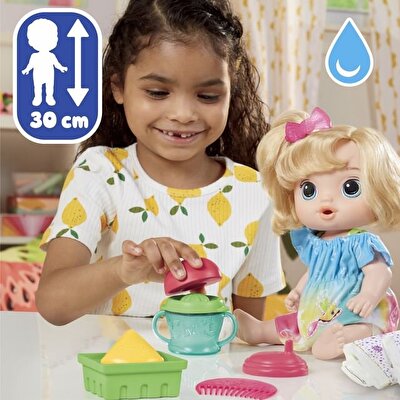 Baby Alive Bebeğimle Eğlenceli Meyveli Yudumlar Sarışın F7356