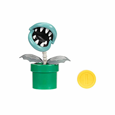 NTD Super Mario Figür 6 Cm W28 UPM03000 Bone Piranha Plant