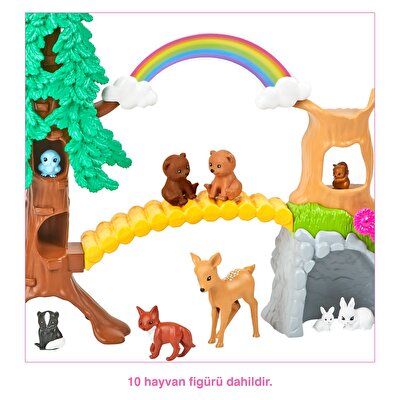 Barbie Tropikal Yaşam Rehberi Bebek ve Oyun Seti GTN60
