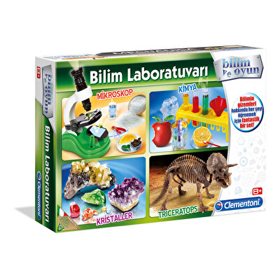 Clementoni 4'ü 1 Arada Bilim Laboratuvarı