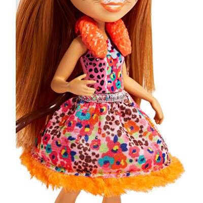 Enchantimals Popüler Karakter Bebekler Çita Cherish Bebeği FJJ20