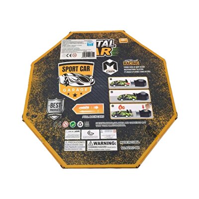 Fırlatma Rampalı 12'li Fırlatmalı Çek Bırak Yarış Arabaları Seti