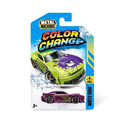 Metal Machines S4 Renk Değiştiren Araba 67100 White Fang