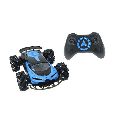 Şarjlı 6 Fonksiyonlu Bugatti Uzaktan Kumandalı 4G Araç Mavi