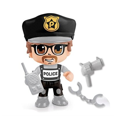 Pinypon Aksiyon Figürler Siyah Şapkalı Polis