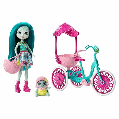 Enchantimals Bebek ve Aracı Seti Kaplumbağa Taylee FCC65