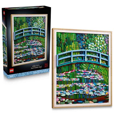 LEGO Art Claude Monet Nilüfer Gölü Üzerinde Köprü 31220