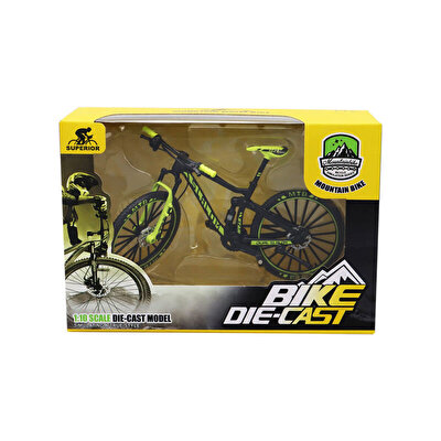 1:10 Die Cast 5A Siyah Dağ Bisikleti