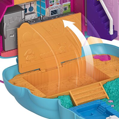 Polly Pocket Çanta Olabilen Micro Oyun Setleri Teddy Bear HGC39