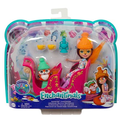 Enchantimals Bebek ve Aracı Oyun Seti Tilki Felicity GJX31