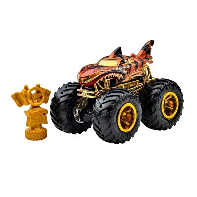 Hot Wheels Monster Trucks Bigfoot Trophy Şampiyonları Hw Tiger Shark JDW02