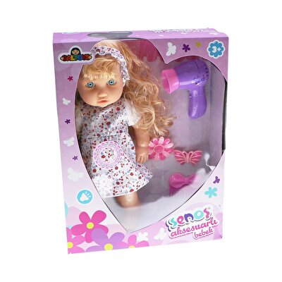 Senoş Bebek Aksesuarlı Sarışın