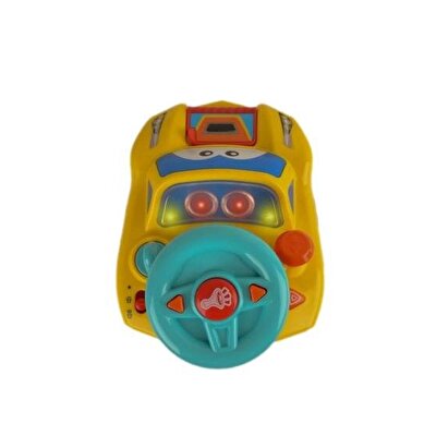 Sesli Müzikli ve Işıklı Çok Fonksiyonlu Eğlenceli Arabam