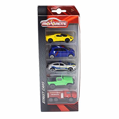 Majorette 5 Parçalı Araba Seti Seri 2