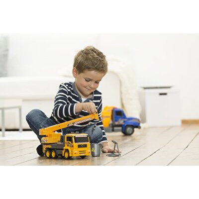 Dickie Toys Hava Pompalı Vinç Kamyon 31 cm.