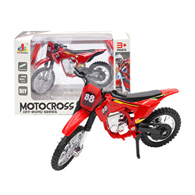 Kırmızı Metal 1:18 Motosiklet