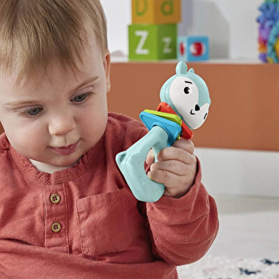 Fisher Price Eğlenceli Dostlar Dişlik ve Çıngıraklar Clackin Fun Fawn HKD68