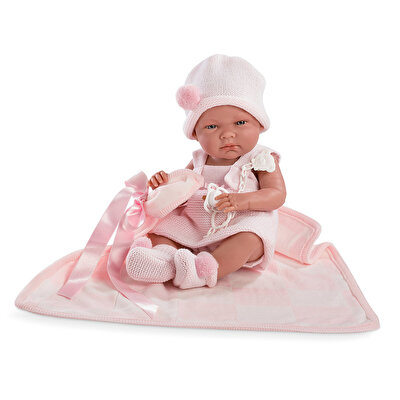 Llorens Nica Vestido Lana Rosa 38 Cm