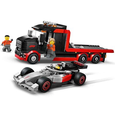 LEGO City Audi F1® Yarış Arabalı F1 Sergileme Kamyonu 60493