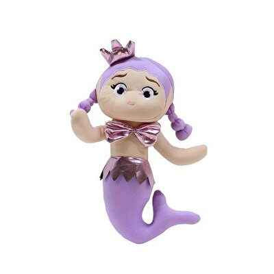 Deniz Kızı Bebek Pembe Saçlı Pembe Kuyruklu 35 Cm