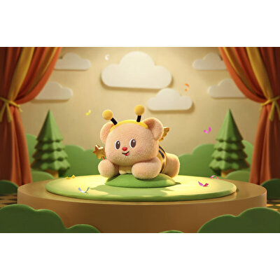 Butterbear Superstars Serisi Sürpriz Paket Koleksiyon Figürü