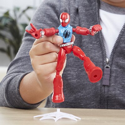 Spider-Man Bend & Flex Scarlet Spider Figür F2297