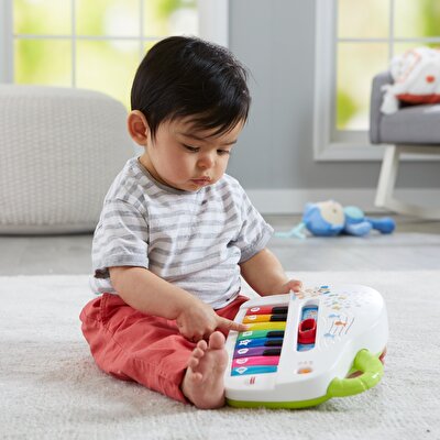 Fisher Price Eğlen ve Öğren Işıklı ve Eğlenceli Oyuncak Piyano Türkçe GTW20