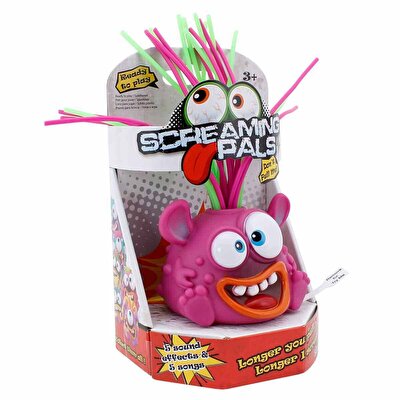 Screaming Pals Bağıran Canavarlar Mor-Yeşil Saçlı Mor Canavar