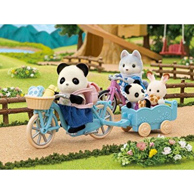 Sylvanian Families Bisiklet ve Paten Seti Panda Kız