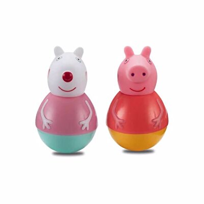 Weebles Peppa Pig 2li Paket - 7666 Peppa Pig ve Suzzy Sheep