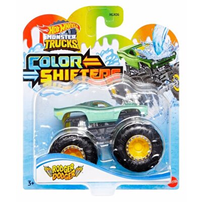 Hot Wheels Monster Trucks Renk Değiştiren Araçlar Rodger Dodger HGX11