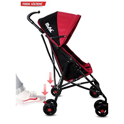 Rival Tokyo Baston Bebek Arabası Kırmızı RV108