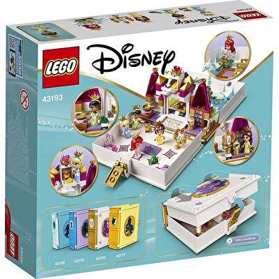 LEGO Disney Ariel. Belle. Sindirella ve Tiana'nın Hikaye Kitabı Macerası 43193