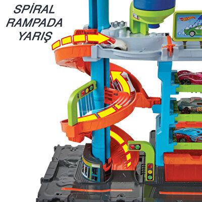 Hot Wheels Mega Araba Yıkama Kulesi HDP05