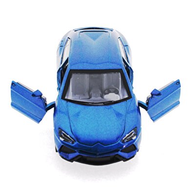 DİE CAST SESLİ IŞIKLI ARABALAR 2014-6 MAVİ CİTROEN