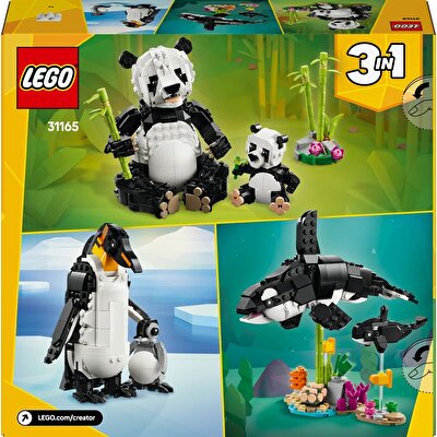 LEGO Creator 3'ü 1 Arada Vahşi Hayvanlar: Panda Ailesi 31165