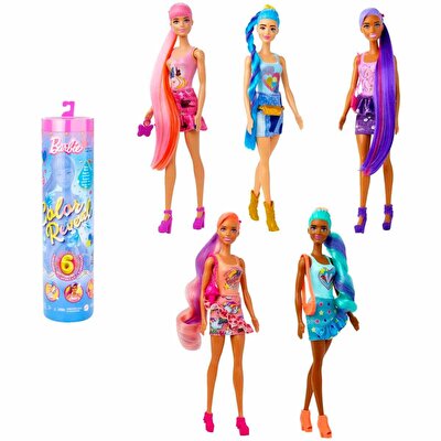 Barbie Color Reveal Renk Değiştiren Sürpriz Bebekler Denim Serisi HJX5