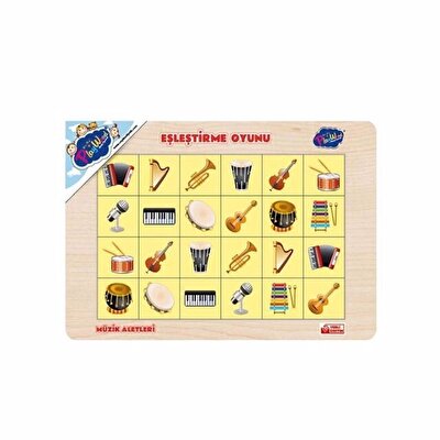 Ahşap Eğitici Eşleştirme Oyunu Karışık 2