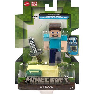 Minecraft Aksesuarlı Figürler Steve HMB17