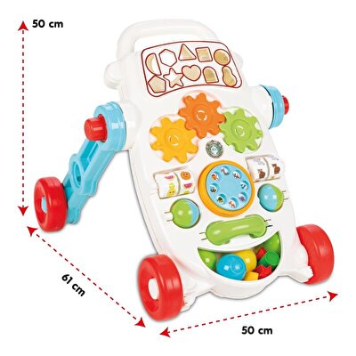 Pilsan Happy İlk Adım Arabası Mavi