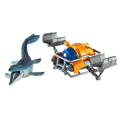Matchbox Jurassi̇c World Di̇no Transporter Arabaları Mosasaurus Sea Sub JGM06