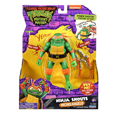 TMNT Delüks Aksiyon Figürler Michelangelo 83350