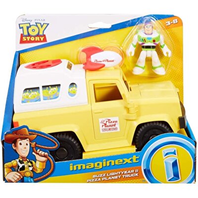 Toy Story Buzz Lightyear ve Pizza Planet Araçlı Figür GFR98