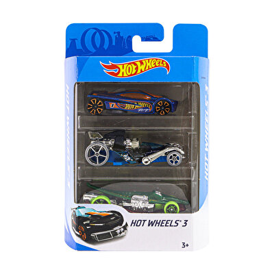 Hot Wheels Üçlü Araba Seti 6 K5904