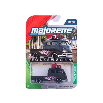 Majorette Volkswagen Premium Araba Volkswagen T1 Siyah