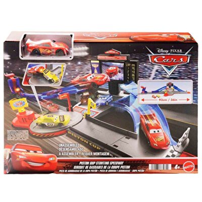 Disney Pixar Cars Piston Kupası Akrobasi Hız Pisti Oyun Seti JHL42